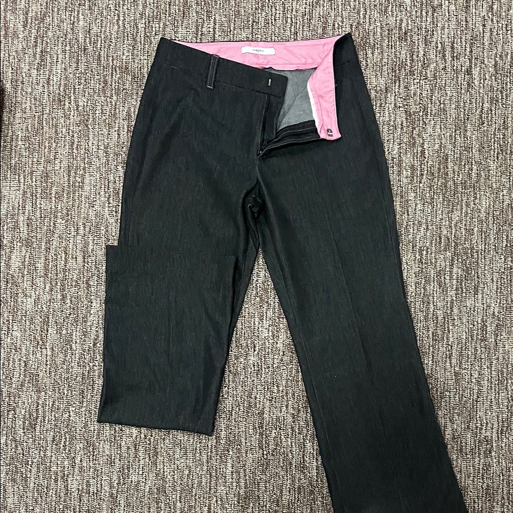 Black Pants with Pink Lining
